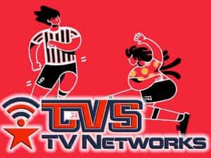 The logo of TVS Women's Sports Network