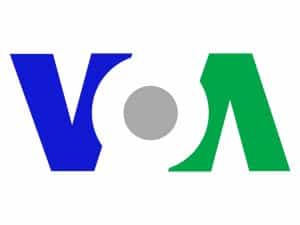 The logo of VOA Spanish