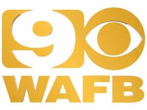 The logo of WAFB 9