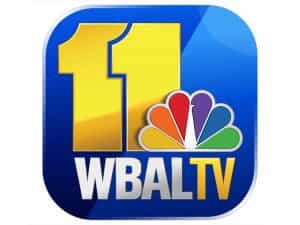 The logo of WBAL-TV 11