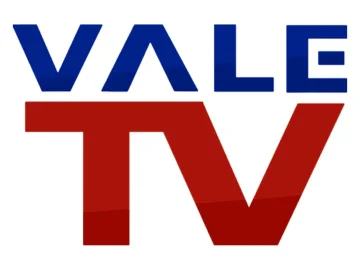 The logo of Vale TV
