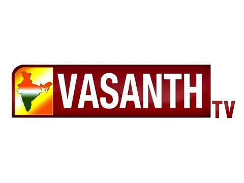 The logo of Vasanth TV