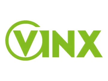 The logo of Vinx TV