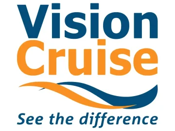 The logo of Vision Cruise TV