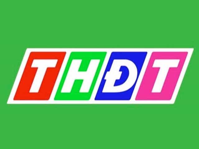 The logo of Dong Thap TV 1