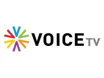 The logo of Voice TV 21