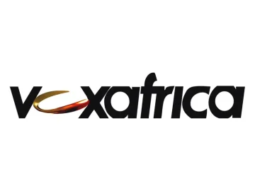 The logo of Voxafrica TV