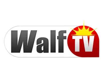 The logo of Walf TV