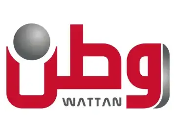 The logo of Wattan TV