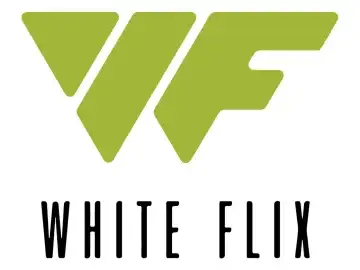 The logo of White Flix TV