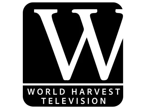 The logo of World Harvest TV