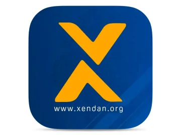 The logo of Xendan Radio
