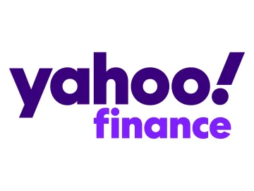 The logo of Yahoo Finance TV