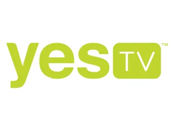 The logo of YES TV