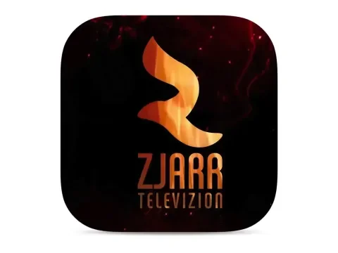 The logo of Zjarr TV